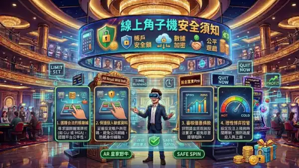 線上角子機安全須知：保護荷包與身心健康的關鍵策略