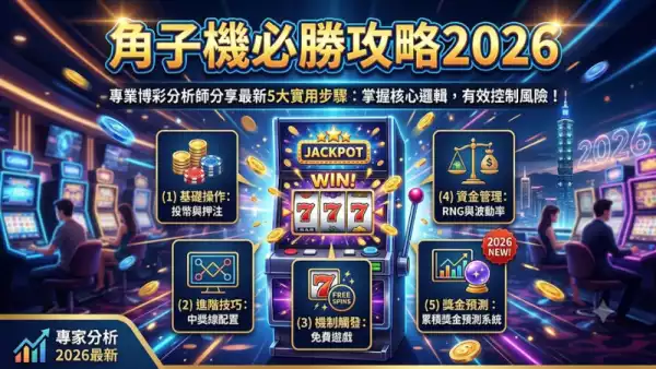 角子機必勝攻略2026:從遊戲規則到實戰技巧一次掌握