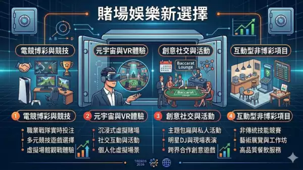 賭場娛樂新選擇:從傳統到科技的多元體驗