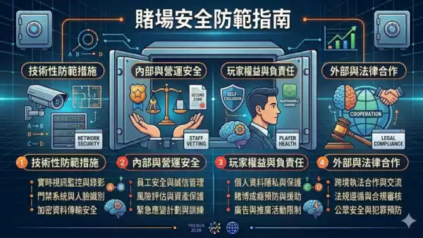 賭場安全防範指南:從籌碼管理到心理戰術的全方位守則
